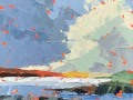Golden Hillside Study