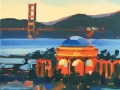 Palace of Fine Arts Alight
